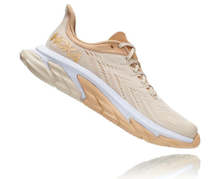 Zapatillas Running Hoka One One Hombre - Clifton Edge - Beige - WQY315726